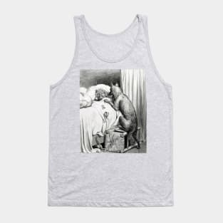 The Wolf and Reds Grandmother - Gustave Dore Tank Top